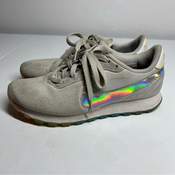 Women's NIKE 'Prelove OX Rainbow' Size 8 US Runners Beige - Picture 5 of 14